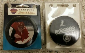 SERGEI FEDOROV LIMITED EDITION INGLASCO STAR PUCK RED WINGS - Picture 1 of 1