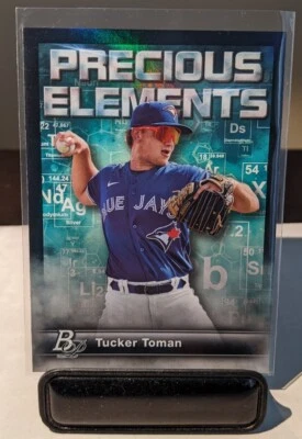 Tucker Toman 2023 Bowman Platinum Precious Elements Toronto Blue Jays 💎💎💎 - Image 1 of 2
