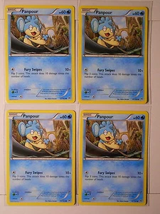 4x Panpour 41/162 Pokemon TCG card XY BREAKthrough common NM - Picture 1 of 1