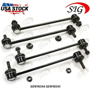 Kit de 4 piezas de eslabones de barra estabilizadora delantera y trasera izquierda derecha para Toyota Highlander 2001-2013 - Imagen 1 de 4