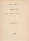 Poemas e Fragmentos. Versão Portuguesa de Paulo Quintela. Brecht, Bertolt und Pa