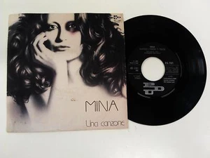 MINA UNA CANZONE - QUANDO L'AMORE TI TOCCA 7'' 45 GIRI 1981 - Picture 1 of 1