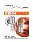 7528-02B 2x Osram P21/5W 12V 21/5W Brake Stop Light Bulbs Orginal Parts BAY15d