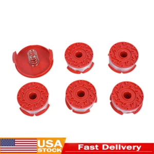 5 String Trimmer Spool Line + 1 Cap + 1 Spring Fits Craftsman CMCST900 CMZST065 - Picture 1 of 6