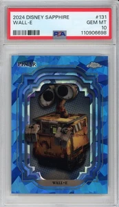 2024 Topps Chrome Sapphire Edition Disney Wall-E #131 PSA 10 GEM MNT - Picture 1 of 2