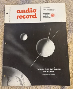 AUDIO RECORD VOL 12 NO. 4 1956 RECORDING MAGAZINE BALLISTIC RESEARCH LAB DOVAP - Picture 1 of 8