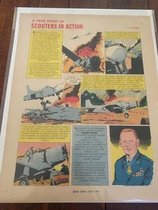 Vintage 1967 Scouters In Action Major Bernard F. Fisher ad - Picture 1 of 1