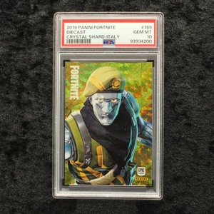 Panini Fortnite Series 1 PSA 10 Diecast #169 Crystal Shard Italy Cards - Bild 1 von 2