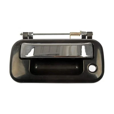 For Ford Lobo 2004-2015 Tailgate Handle | Black Housing | Plastic | Chrome Lever Foto 1 de 4