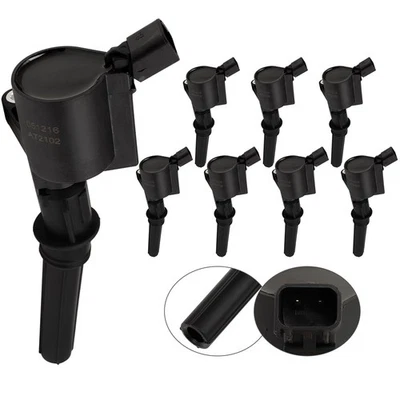 8Pcs Ignition Coils For 1997-2019 Ford E-350 Super Duty E-450 Lincoln Town Car - Image 1 of 4