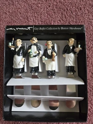 JUEGO DE ESPARCIDOR DE CAMARERO BUFFET BOSTON WAREHOUSE GUY  Foto 1 de 3