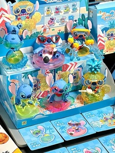 TOPTOY Disney Stitch Summer Carnival Series Confirmed Blind Box Figure Gift - Picture 1 of 10