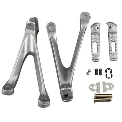 Rear Passengers Foot Pegs Footrests Brackets Fit HONDA CBR 1000RR S 2008-2011 - Image 1 of 4