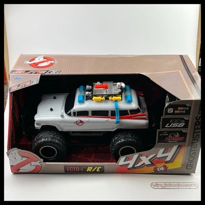 Ghostbusters Elite RC 4x4 ECTO-1 Monster Truck 2.4 GHz Turbo USB Jada NIB RARE! - Image 1 of 4