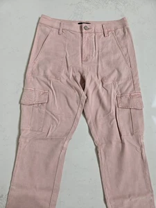 Sanctuary Standard Surplus Pink Khaki Cargo Pants Womens SZ 28 Cotton Blend - Picture 1 of 12