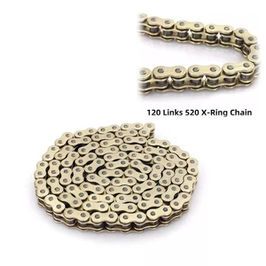 WR250 520 X-Ring Chain 120 Links for Yamaha WR450 TT250R  IT465 400 250 200 175 - Picture 1 of 4