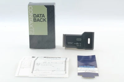 [MINT BOX] Contax T2 Data Back Cover Panel Silver for T2 D Compact Camera JAPAN - Image 1 of 4