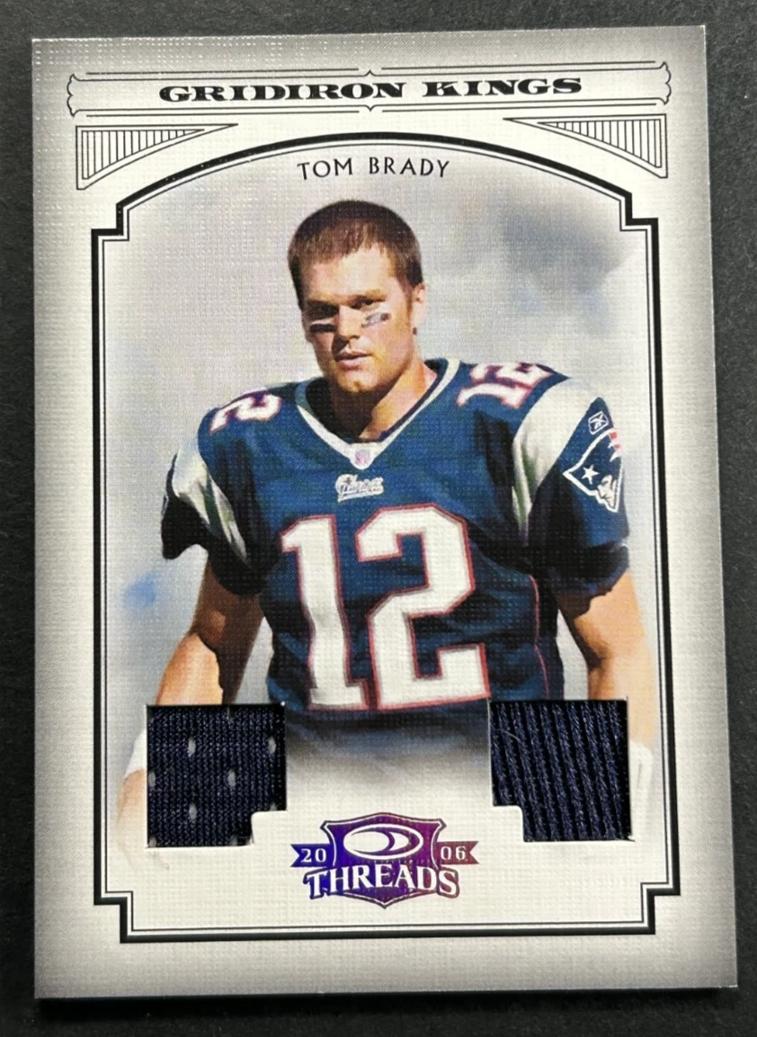 Donruss Tom Brady Parallel/Variety Football Trading Cards