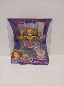 Disney Sofia die Erste 2 in 1 Kostüm Überraschung Kleid bewegliche Puppe Bernstein - Bild 1 von 6