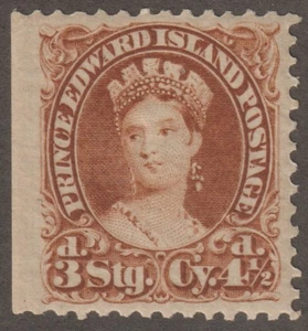 EDSROOM-20873 Prince Edward Island 10 MNH 1870 Complete Queen Victoria CV$90 - Picture 1 of 2