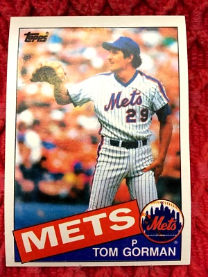METS  Tom Gorman #53  MLB Vintage Baseball Card Ships Free - Image 1 of 2