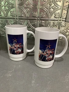 Vintage Dallas Cowboys Burger King Dr Pepper 1983 Cup Set - Picture 1 of 10
