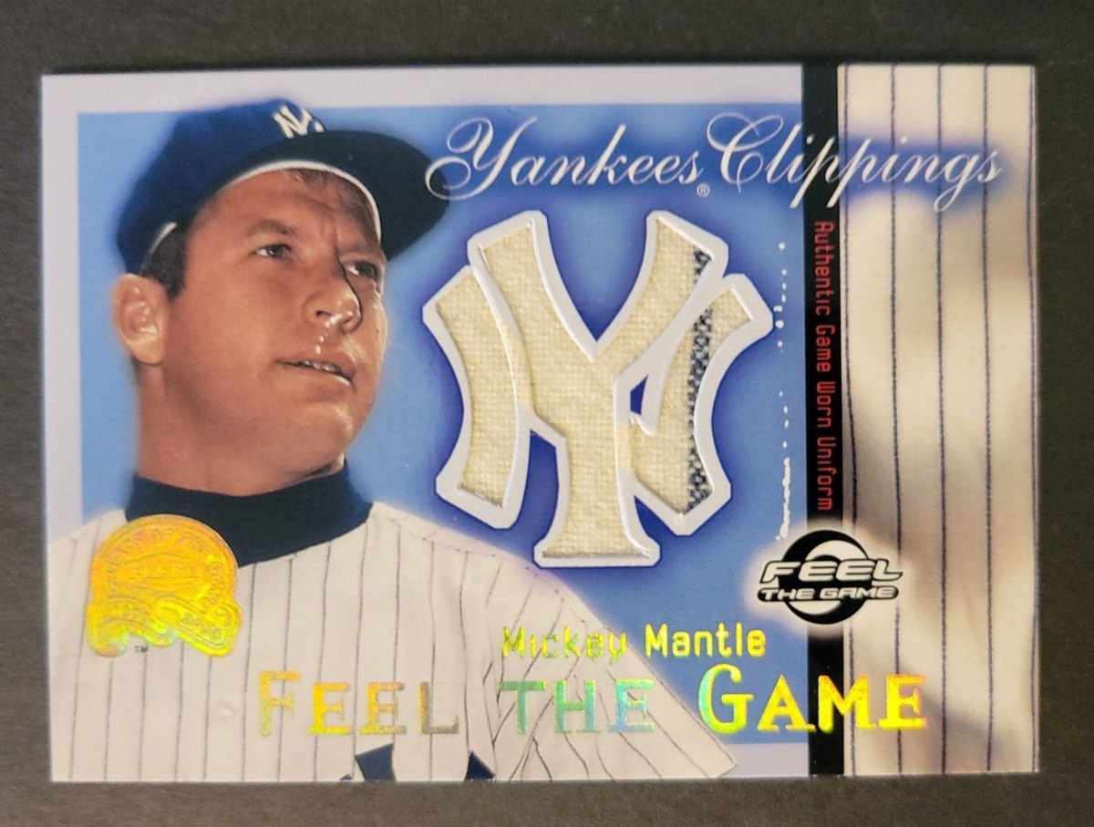 Fleer Mickey Mantle Baseball Sports Trading Card Singles for sale 