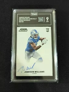 Panini Instant Access RC 2022 automático Jameson Williams SP#/25 - Imagen 1 de 2
