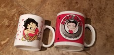 BETTY BOOP SOME LIKE IT HOT COFFEE MUG & Boop-oop-a-doop Mug 1994