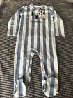 New Messi Baby Boys One Piece Baby Suits Light Blue White Size 86 92 12 18 M