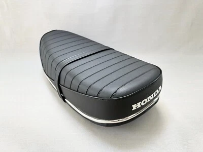 1974 - 1976 Honda CT70 Trail 70 ST50 ST70 Chrome Trim & Style DAX Seat Saddle. - Imagem 1 de 4