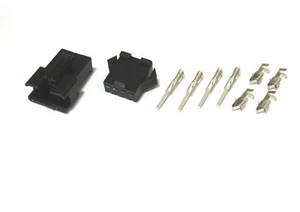 SM 2.5 4-Pin JST Male Female Connector Housing,Crimp Contact Pin Terminal 5 Set - Picture 1 of 6