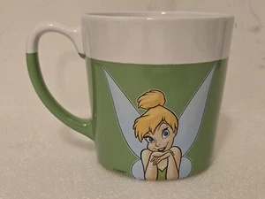Taza de té de café verde y blanco Tinker Bell Disney Store Disney - Imagen 1 de 7