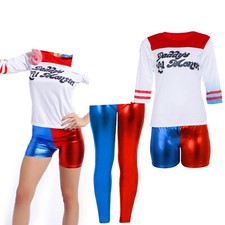 plus size harley quinn costume uk