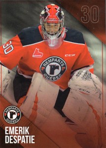 2019/20 Quebec Remparts - EMERIK DESPATIE (g)
