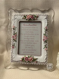 Lovely Vintage Gift Alliance Sentiment “Grandmother”Musical Frame So Beautiful! - Picture 1 of 1