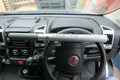 Milenco High Security Steering Wheel Lock Silver Motorhome Car Van • 62.35€