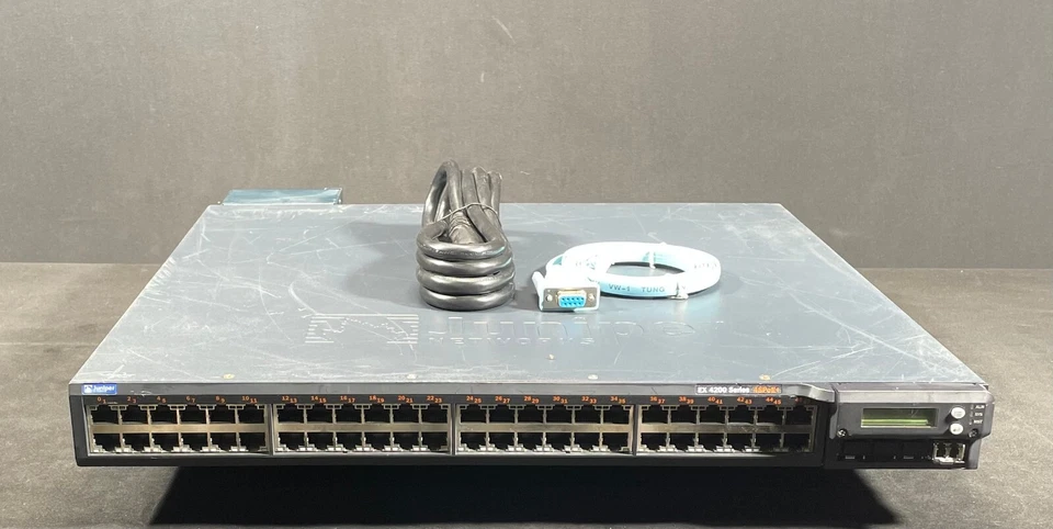 Juniper EX 4200  EX4200-48PX  48 Port PoE Ethernet Switch - Same Day Shipping - Image 1 of 4