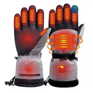 -30°F Guantes térmicos eléctricos a prueba de viento Batería recargable Térmica cálida Invierno - Imagen 1 de 17