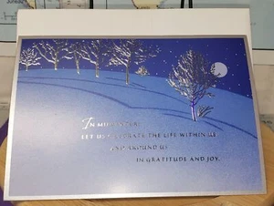 Tarjetas navideñas Hallmark en caja diseño inspirador de Ace Kennedy - Imagen 1 de 6