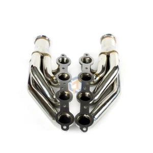 Turbo Headers Manifolds 1-7/8" for Chevy LS1 LS2 LS3 LS6 LSX Up&Forward V8 - Picture 1 of 4