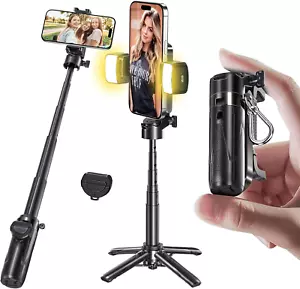 Trípode palo selfie MAGIC JOHN, trípode de teléfono portátil tamaño bolsillo, T retráctil - Imagen 1 de 11