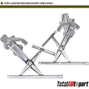 2x New Power Window Regulator for Land Rover Discovery 1994-2004 Front LH & RH - Picture 1 of 8