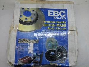 Pair EBC Premium OE Front Brake Discs Vented 310mm fits Suzuki Grand Vitara Mk2 - Picture 1 of 4