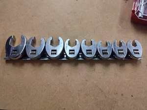 JONNESWAY 3/8" DRIVE CROWFOOT WRENCH SET SAE 8pc set - Bild 1 von 11