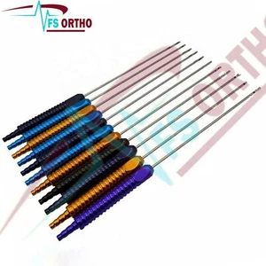 Fixed Handle Liposuction Cannulas 11 Pcs Set Plastic surgery Surgical instrument - Picture 1 of 4