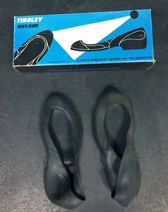 Vintage Tingley 1000 Herren Clogs - schwarz klein - 6 1/2 - 8 --- 1968 - Bild 1 von 5