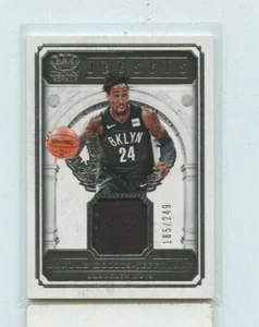 RONDAE HOLLIS-JEFFERSON 2017-18 PANINI CROWN ROYALE JERSEYS #D /249 BROOKLYN - Picture 1 of 1
