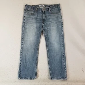 Levi's Signature S61 jeans men's 38x30 relaxed fit straight blue stretch denim - Picture 1 of 13