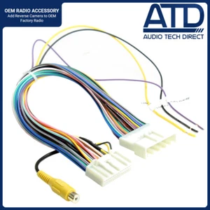 Caméra Inversée Câble Pour Nissan Feuille Juke Frontier Altima 32 Pin Radio Rca - Bild 1 von 6